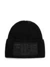 Bogner Fire+ice Aneli Logo-patch Beanie Hat In Black
