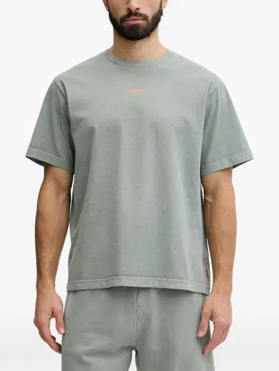 Bogner Fire+ice Avan Logo-print Crew-neck T-shirt In Gray