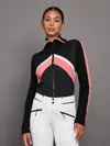 Bogner Fire+ice Cabane Knit Sweater Jacket In Black
