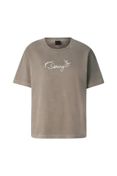Bogner Fire + Ice Cara Cotton T-shirt In Brown