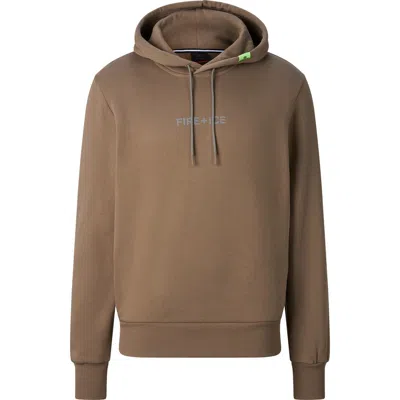 Bogner Fire + Ice Covell Cotton Hoodie In Brown