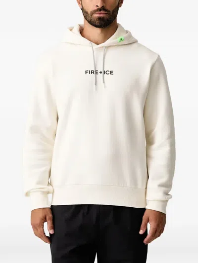 Bogner Fire+ice Covell Logo-print Hoodie In White