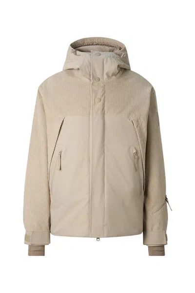Bogner Fire + Ice Flint Corduroy Ski Jacket In Beige