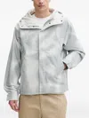 Bogner Fire+ice 리오르 후드 립스톱 재킷 In Gray