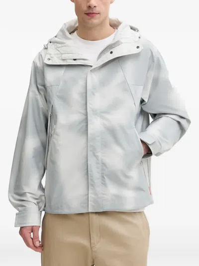 Bogner Fire+ice 리오르 후드 립스톱 재킷 In Gray