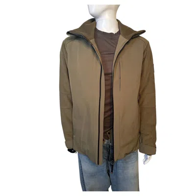 Pre-owned Bogner Fire + Ice Hardo Corduroy Performance Jacket Clay Tan Sz L Hood Ski Snow In White