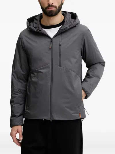 Bogner Fire+ice Jared Logo-patch Jacket In Gray