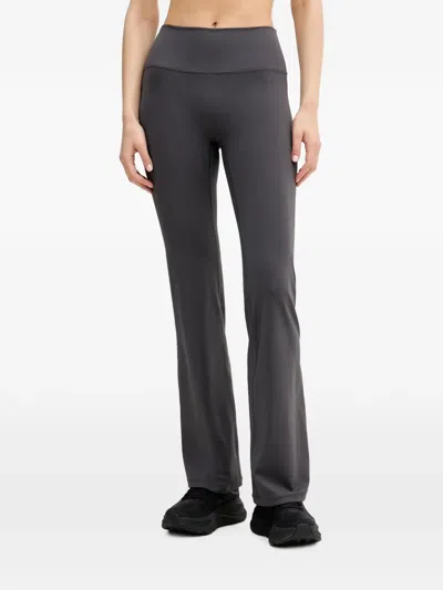 Bogner Fire+ice Lathi High-waisted Flared Leggings In Gray