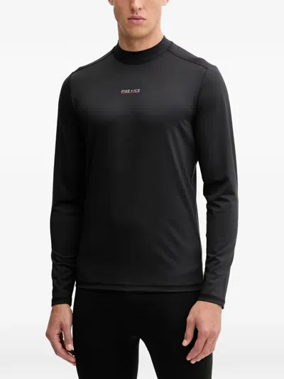 Bogner Fire+ice Logo-print Base Layer In Black