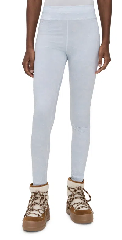 Bogner Fire+ice Love2 Love Shack Fancy Leggings Alpine Blue In White