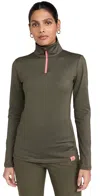 Bogner Fire+ice Margo Top Grape Leaf In Grape Leaf