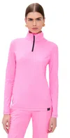 Bogner Fire+ice Margo Top Vibrant Flash In Pink