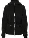 Bogner Fire+ice Belted Hooded Ski Jacket In Schwarz