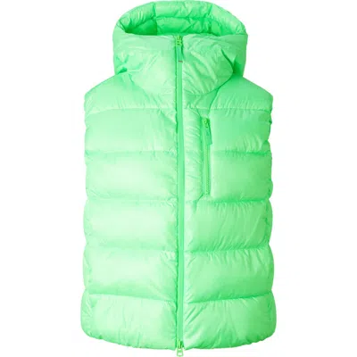 Bogner Fire + Ice Naima Quilted Vest In Green
