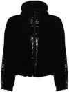 Bogner Fire+ice Panelled High-neck Ski Jacket In Black