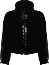 Bogner Fire+ice Panelled High-neck Ski Jacket In Black