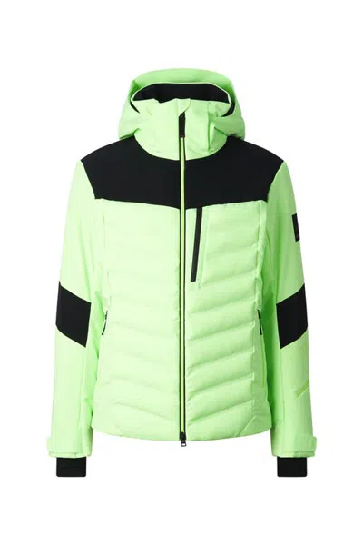 Bogner Fire + Ice Radek Ski Jacket In Neon Green/black