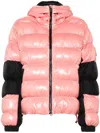 Bogner Fire+ice Quilted Hooded Ski Jacket In Pink