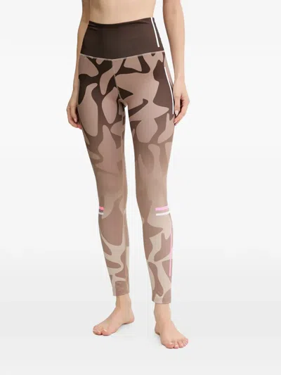 Bogner Fire+ice Tamira Patterned Leggings In Brown