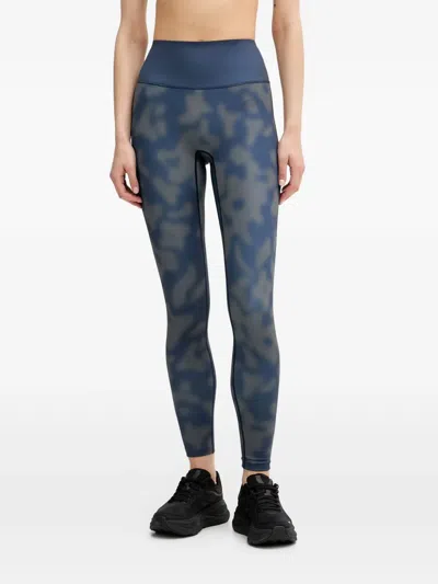 Bogner Fire+ice X Ester Ledecka Cherien Animal-print Leggigns In Blue