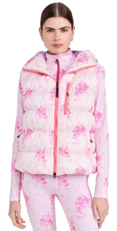 Bogner Fire+ice Bogner Fire + Ice X Loveshackfancy Naima Vest Magenta Glow