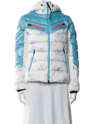 Pre-owned Bogner Fire + Ice X Loveshackfancy Printed Jacket In Multi