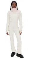 Bogner Fire+ice X Loveshackfancy Zea Jumpsuit Solid Cloud Dancer In White