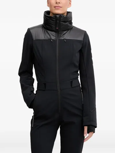 Bogner Fire+ice Zea Panelled Ski Suit In Black