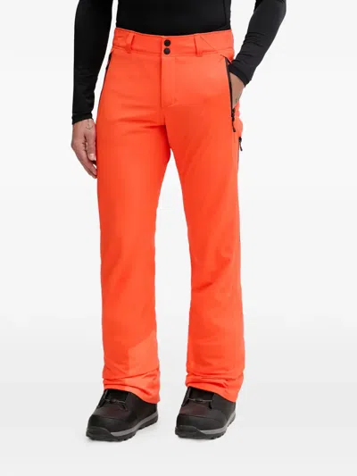 Bogner Fire+ice Zip Straight Ski Trousers In Orange