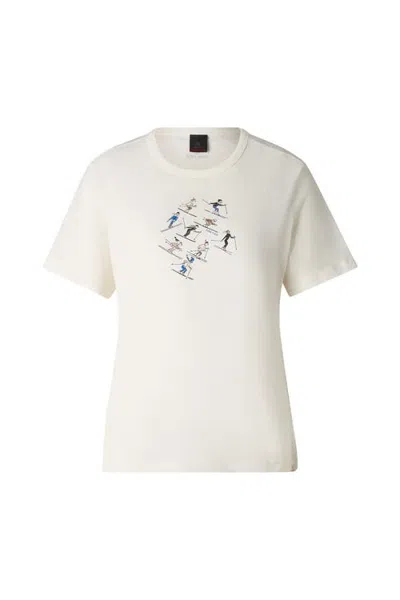 Bogner Fire + Ice Zyssa Cotton T-shirt In White