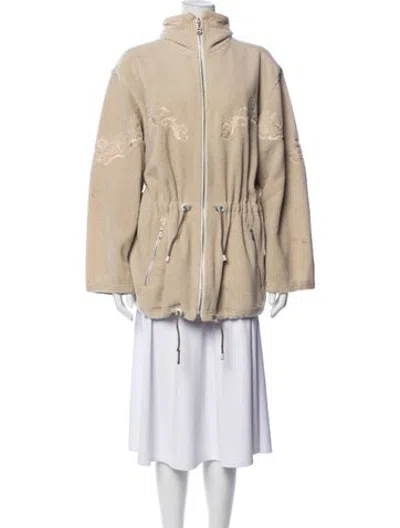 Pre-owned Bogner Floral Print Jacket In Neutrals