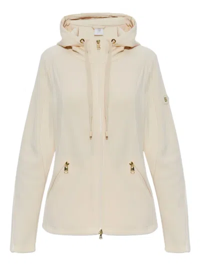 Bogner Florens Hooded Zip Jacket In Metallic