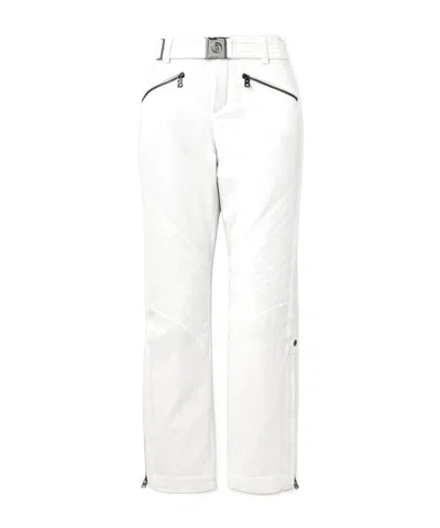 Bogner Fraenzi Belted Slim-leg Ski Pants In White