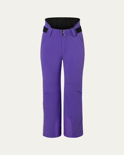 Bogner Kids' Girl's Tilde Ski Pants In Purple