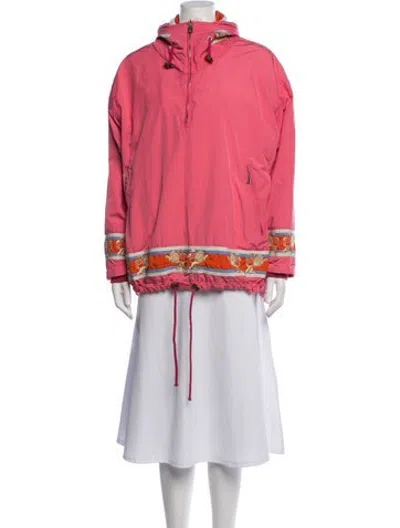 Pre-owned Bogner Graphic Print Jacket In Pink