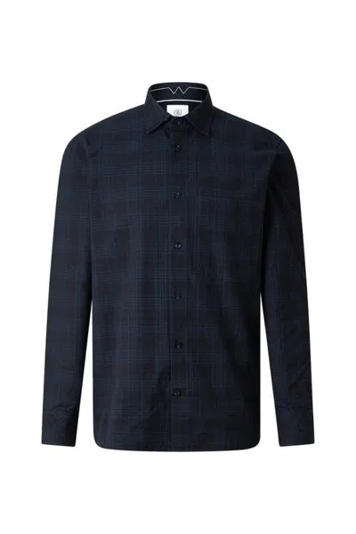 Bogner Hardy Cotton Shirt In Blue