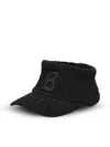 Bogner Tessa Cable-knit Hat In Black