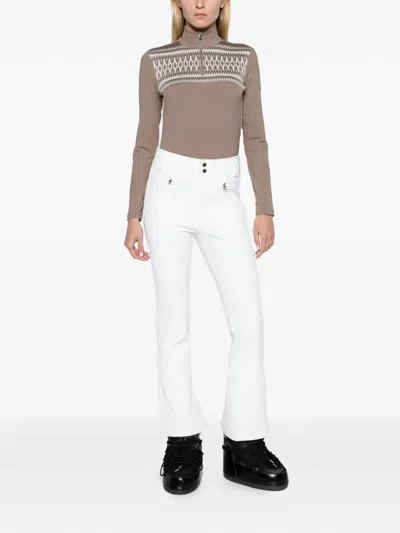 Bogner Hazel Softshell Ski Trousers In White