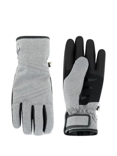 Bogner Hilla R-tex Xt Panelled Ski Gloves In Gray