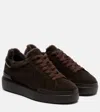 Bogner Hollywood 32 Shearling-lined Suede Sneakers In Brown