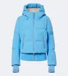 Bogner Hooded Padded Down Jacket In Blue