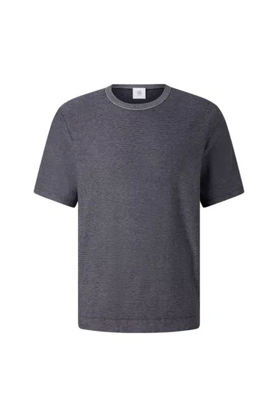 Bogner Horton Knitted Shirt In Gray