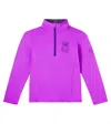 Bogner Ida Printed Half-zip Technical Top In Purple