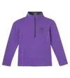 Bogner Ida Printed Half-zip Technical Top In Purple