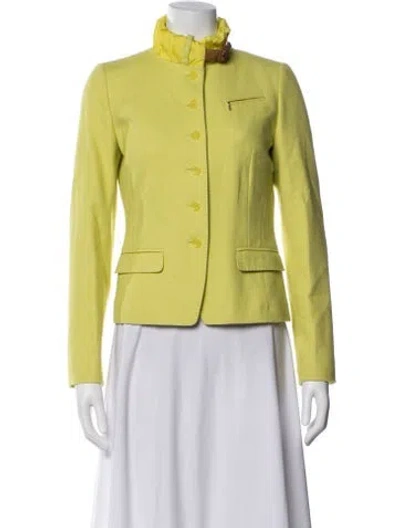 Pre-owned Bogner Jacket In Green/yellow