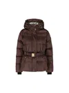 Bogner Selma Belted Ski Jacket In Brown
