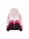 Bogner Vanja Quilted Down Ski Jacket In Rose Touch