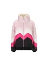 Bogner Vanja Quilted Down Ski Jacket In Rose Touch