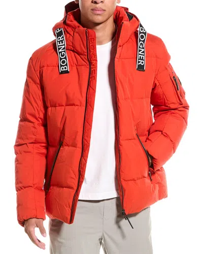 Bogner Jamy-d Down Coat In Orange