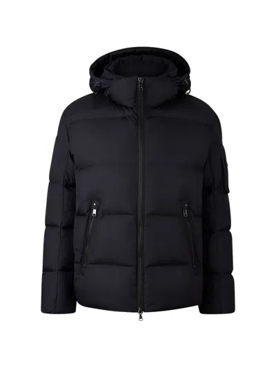 Bogner Jamy Hooded Puffer Jacket In Blue